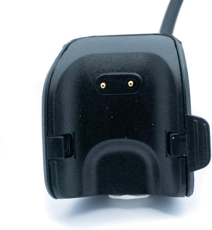 SYSTEM-S USB 2.0 cable in black charging station charging cable for Samsung R220 Fit2 Smartwatch