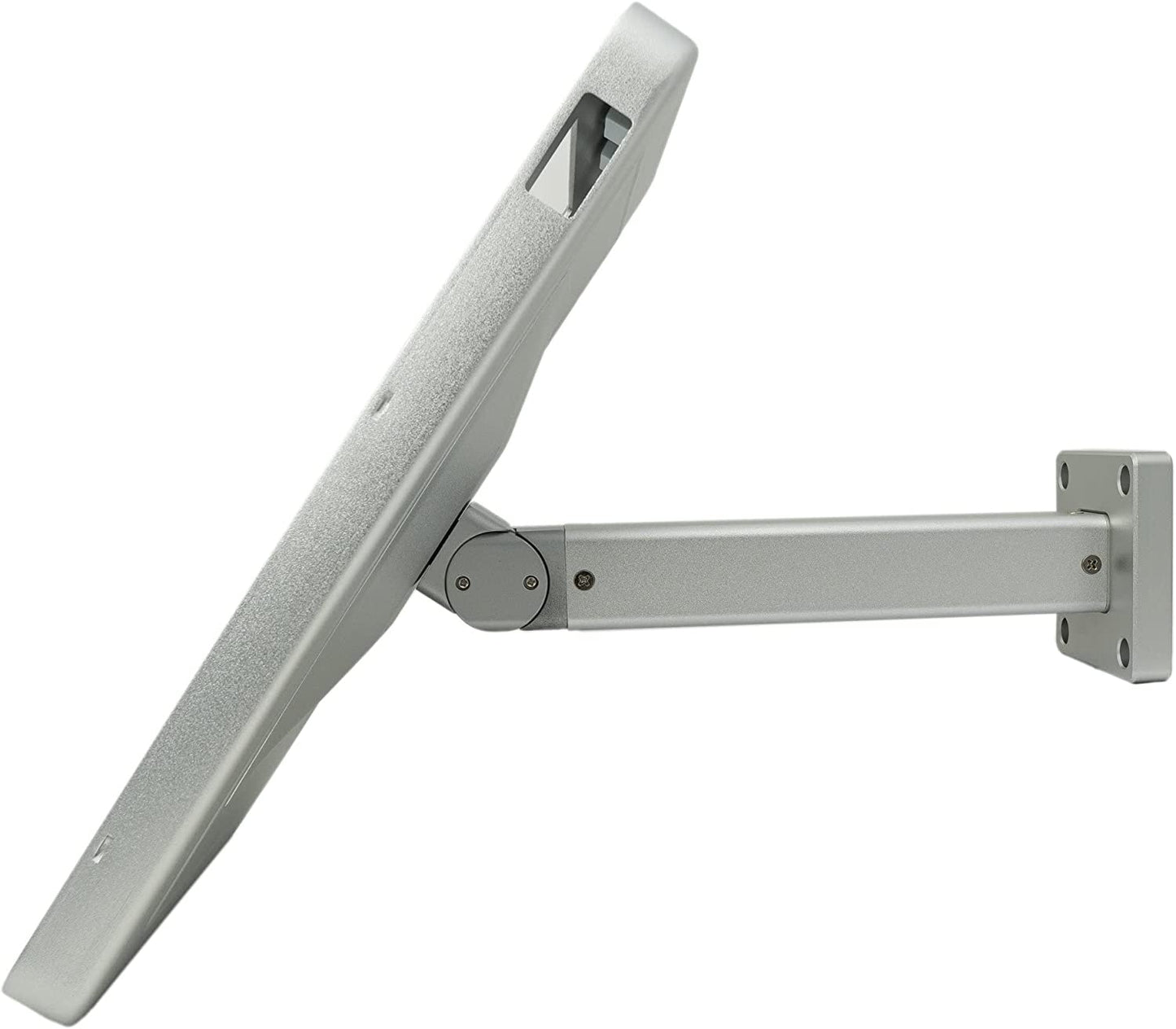 SYSTEM-S Wand Tisch Halterung abschließbar 90° für Microsoft Surface Pro 8 13.0" in Grau