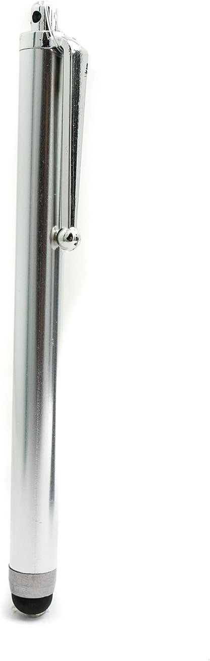 SYSTEM-S Stylus Touch Pen Silber für Smartphone Tablet PC PDA