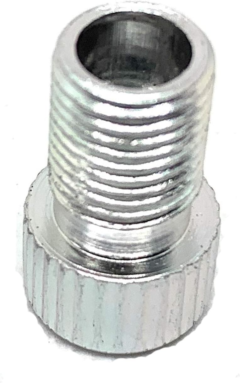 SYSTEM-S Ventil Adapter Ventiladapter Presta auf Schrader von Fahrradventil auf Autoventil Farbe Silber