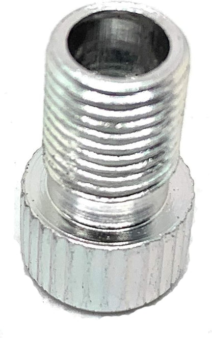 SYSTEM-S Ventil Adapter Ventiladapter Presta auf Schrader von Fahrradventil auf Autoventil Farbe Silber