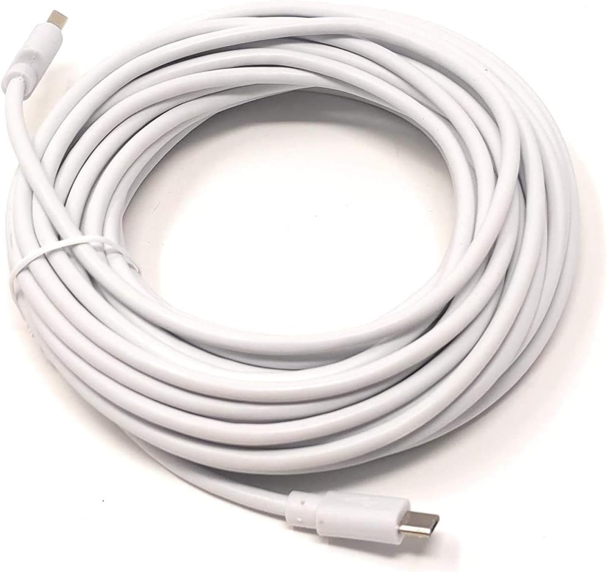 SYSTEM-S USB 2.0 Kabel 13 m Micro B Stecker zu Typ A Stecker in Weiß