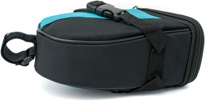 SYSTEM-S bicycle saddle bag holder attachment waterproof in light blue
