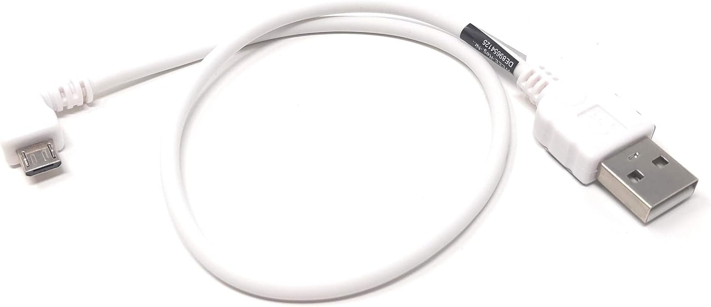 System-S USB A Stecker zu USB 2.0 Micro B Stecker Kabel Links Gewinkelt 30 cm