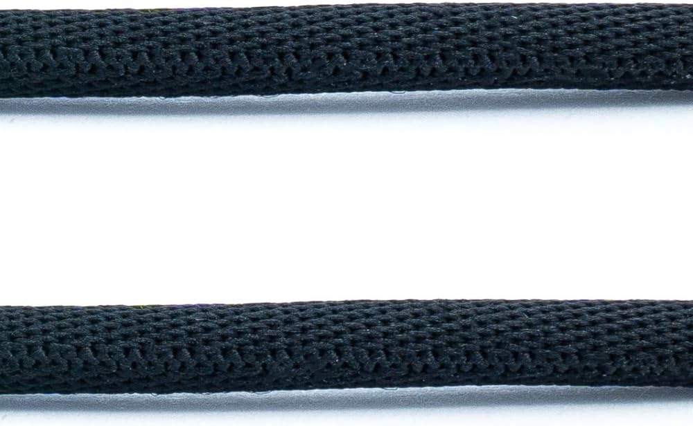 SYSTEM-S USB 2.0 Kabel 100 cm Micro Stecker zu 2.0 A Stecker Winkel geflochten Schwarz