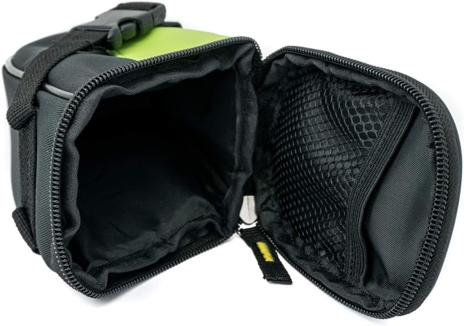 SYSTEM-S Bicycle Saddle Bag Mount Waterproof in Green