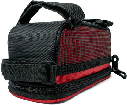 SYSTEM-S Bicycle Bag Holder in Red Mount for Smartphone