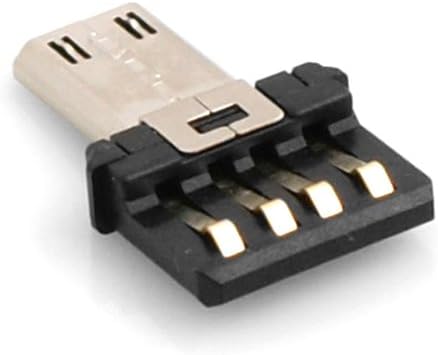 System-S USB OTG On The Go Adapter 2.0 Typ A (male) zu Micro (male) Konverter für Speichersticks
