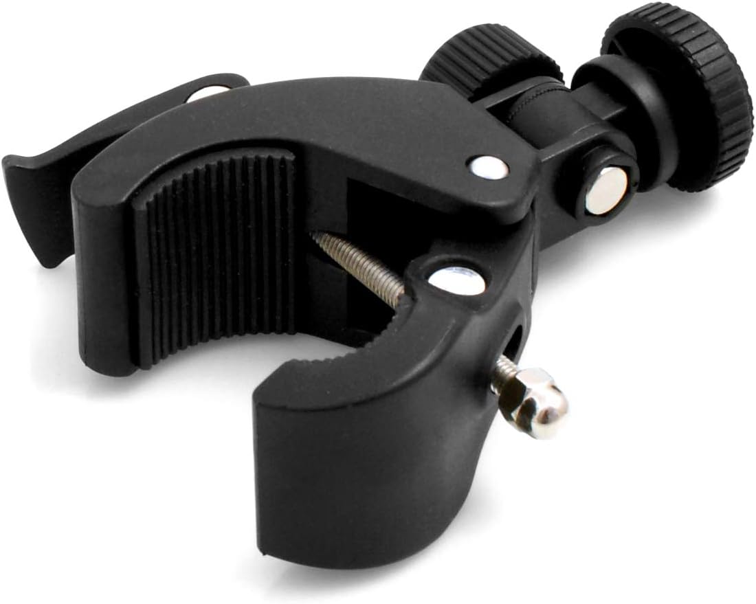SYSTEM-S Bicycle Mount Handlebar Bicycle Mount Holder Adjustable for Camera with 1/4 Thread