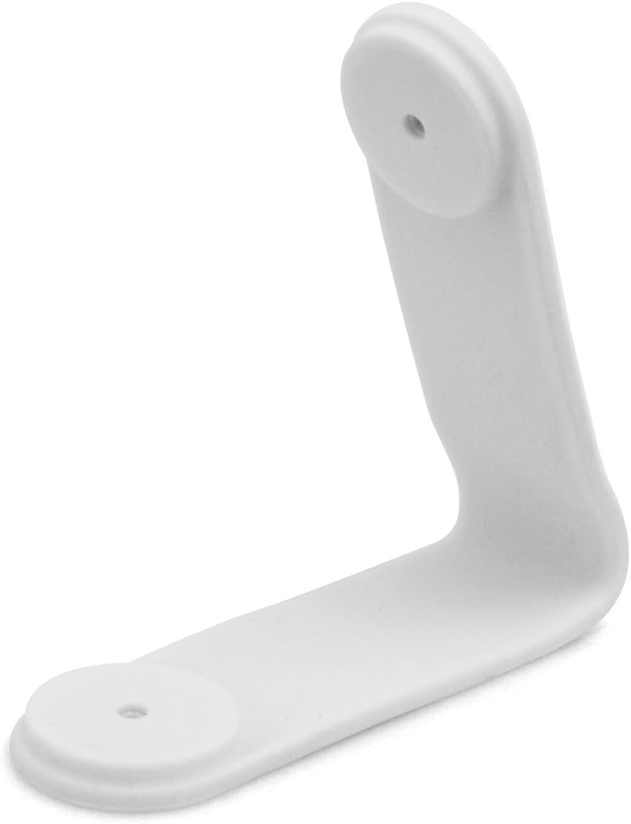 System-S Magnet Clip Kabelbinder Kabelclip für Kopfhörer Kabel Earphones in weiss