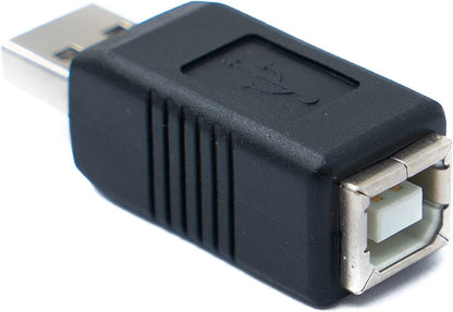 System-S USB A male auf  USB B female Adapterstecker Converter Konverter Adapter