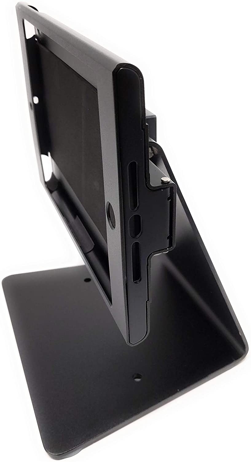 System-S Tisch und Wand Halterung 360° Grad Rotierbar Abschließbar für iPad Mini 1-5