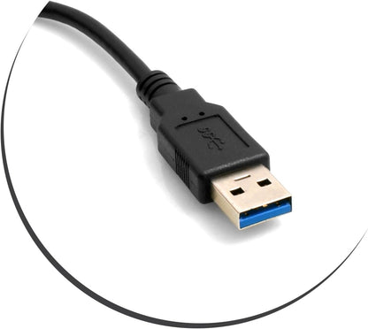 SYSTEM-S USB Type A 3.0 (male) to 7 + 6 13-pin Slimline SATA Laptop CD/DVD ROM Optical Drive Cable 
