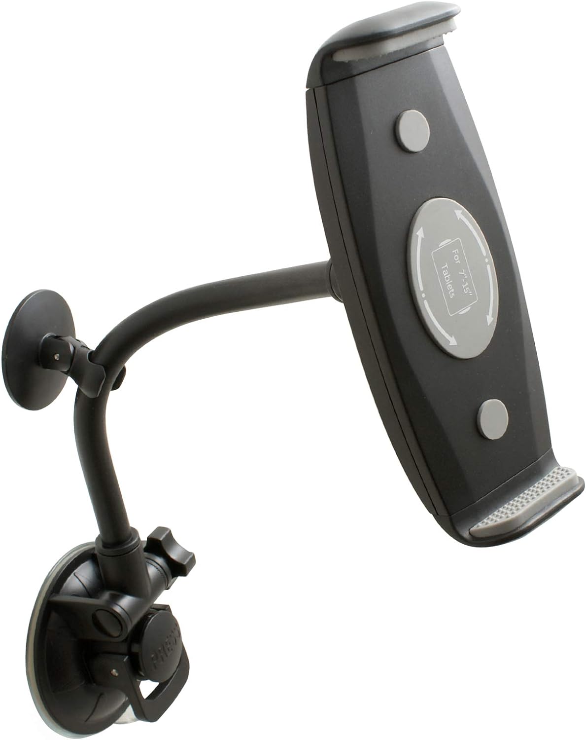 SYSTEM-S KFZ Auto Windschutzscheiben Halterung mit Saugfuß für Tablet PC von 15,5-25,5 cm