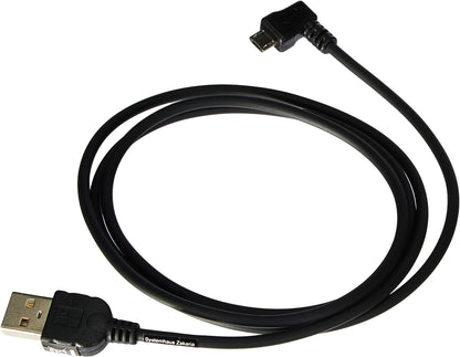 System-S Micro USB Kabel Datenkabel Ladekabel Winkelstecker 100 cm