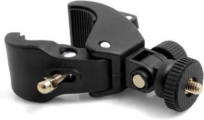 SYSTEM-S Bicycle Mount Handlebar Bicycle Mount Holder Adjustable for Camera with 1/4 Thread