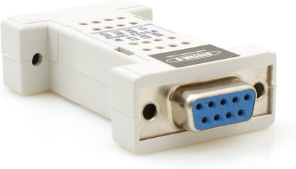 RS232 to RS232 Tester Diagnosewerkzeug (ca. 1,8 x 3,4 x 6,4 cm) mit LED Leuchten Anzeige