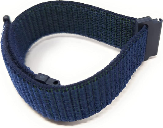 SYSTEM-S Armband 22 mm aus Nylon für Fitbit Versa 2 1 Lite  Smartwatch