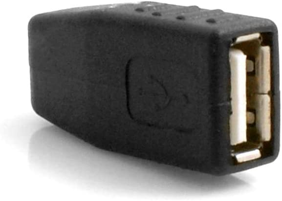 System-S USB A (Female) zu Micro USB Stecker Adapter 90° Rechts gewinkelt Adapter Kabel