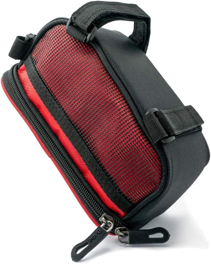 SYSTEM-S Bicycle Bag Holder in Red Mount for Smartphone