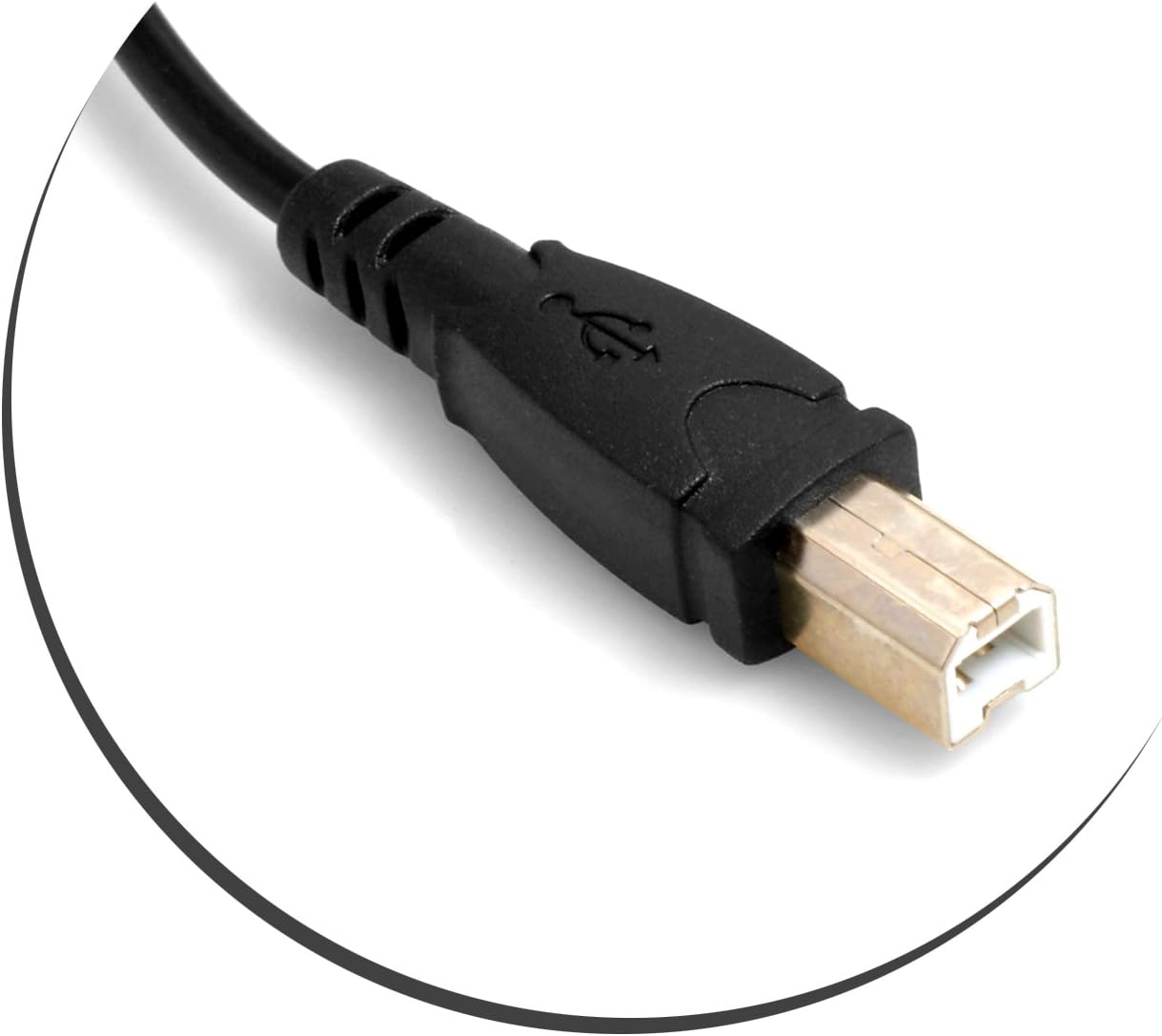 SYSTEM-S OTG Host USB 3.1 Type C Stecker zu USB Type B Stecker OTG Host On the Go Host Adapter Kabel Datenkabel Ladekabel 100 cm