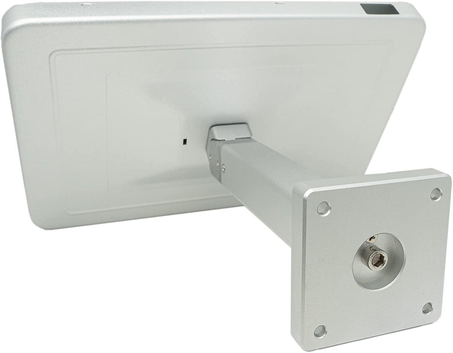 SYSTEM-S Wand Tisch Halterung abschließbar 90° für Microsoft Surface Pro 8 13.0" in Grau