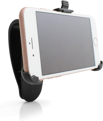 System-S Car Mount Golf Bags Sun Visor Clip Mounting Car Holder for Samsung Glaxy Note 5 