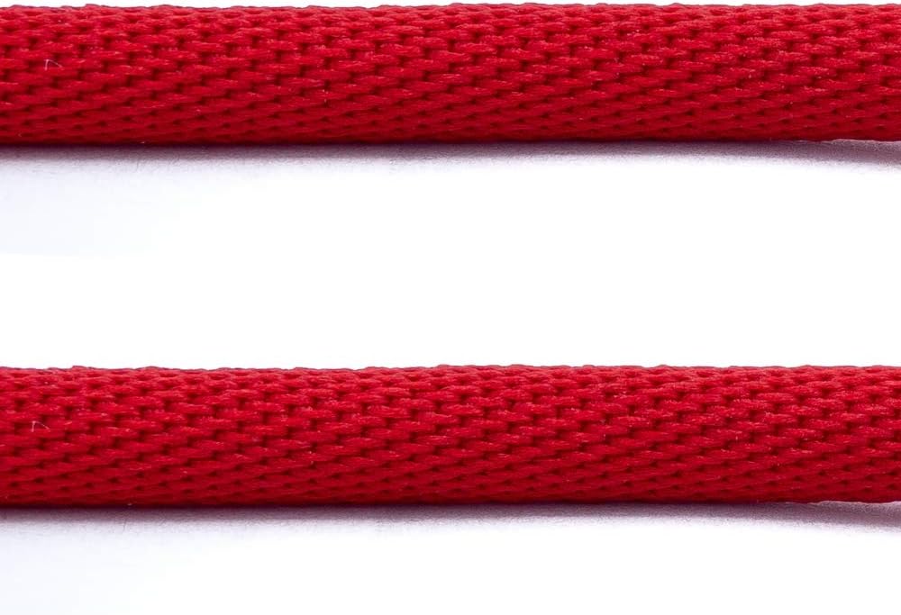 SYSTEM-S USB 3.1 cable 100 cm Type C plug to 2.0 A plug angle braided in red