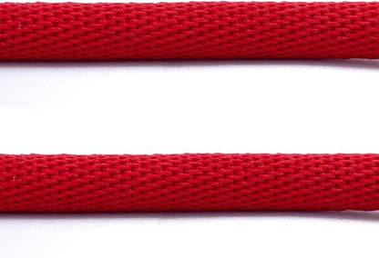 SYSTEM-S USB 3.1 cable 100 cm Type C plug to 2.0 A plug angle braided in red