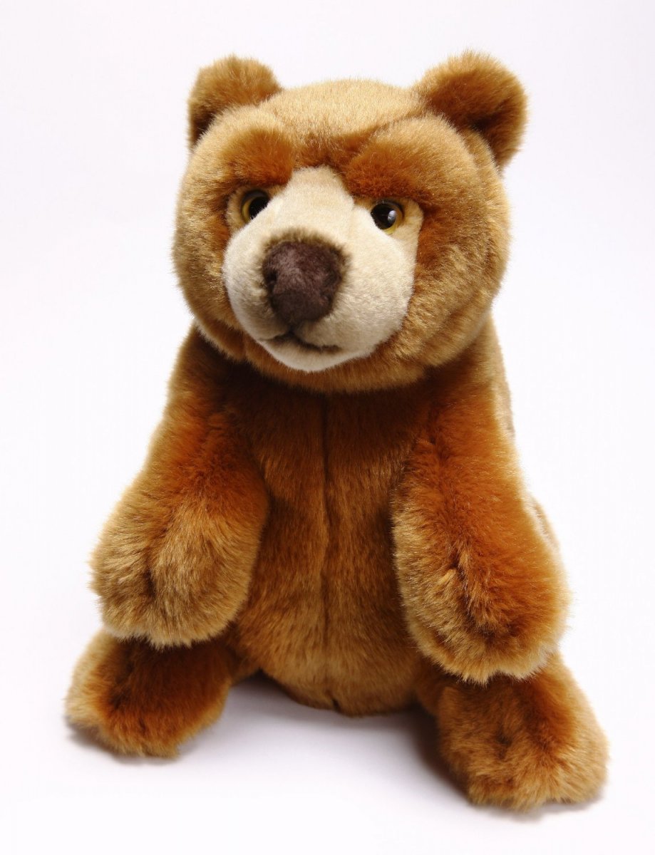 Blickfänger - Braun-Bär sitzend 31 cm  Ich schau Dich immer an!