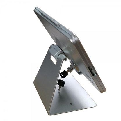 SYSTEM-S Tischhalterung 180° Ständer abschließbar für Microsoft Surface Pro 8 13.0" Grau