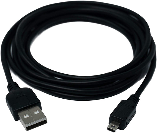 System-S USB 2.0 Kabel für USB-A auf USB Mini-B 8-Pin 180 cm