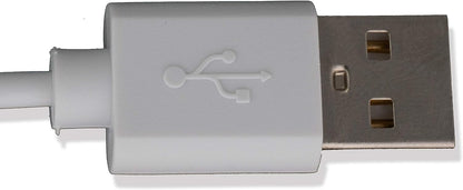 SYSTEM-S USB 2.0 Kabel 75 cm Weiß Ladestation für Huawei Honor Watch GS PRO Smartwatch