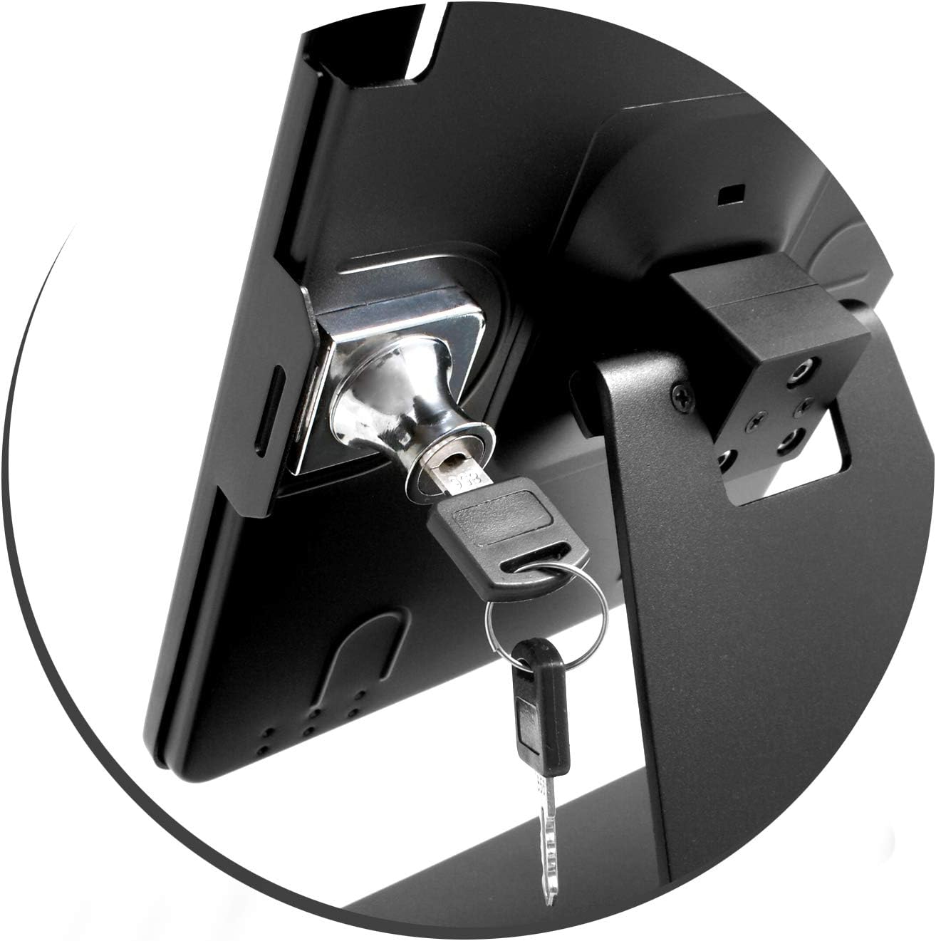 SYSTEM-S Tischständer Abschließbar für iPad 9.7" (2018) A1893 A1954 A1822 A1823 A1474 A1475 A1476 A1566 A1567 Air 1 2
