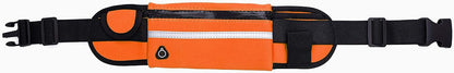 SYSTEM-S Tasche Gürteltasche Bauchtasche mit Flaschenhalter in Orange