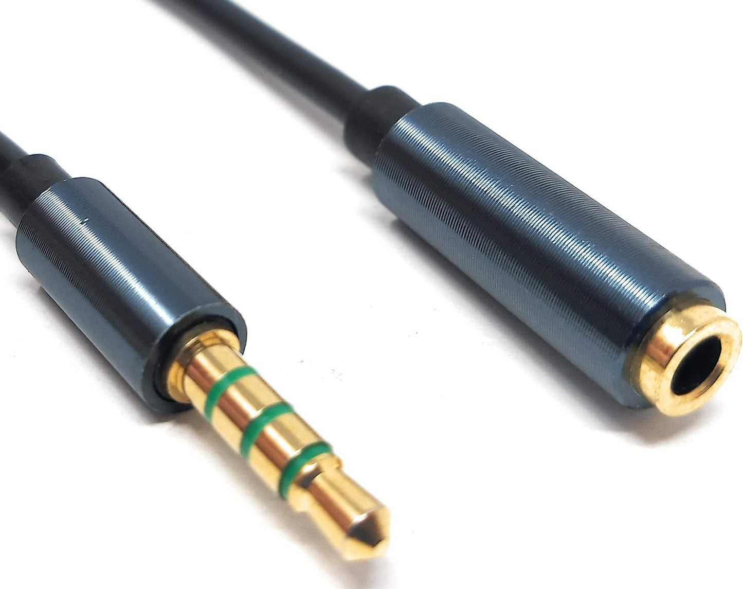 System-S 3.5mm Klinke 3 Polig (Male) auf 3.5mm Klinke Aux Stereo Buchse 200 cm Kabel