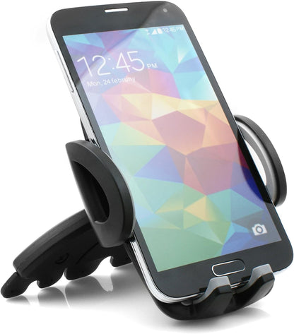 System-S Universal Car CD Slot Mount Mobile Phone Holder Car Mount Car Holder for Smartphone and GPS Car Mount Mount Holder Attachment (approx. 50 - 100 mm)