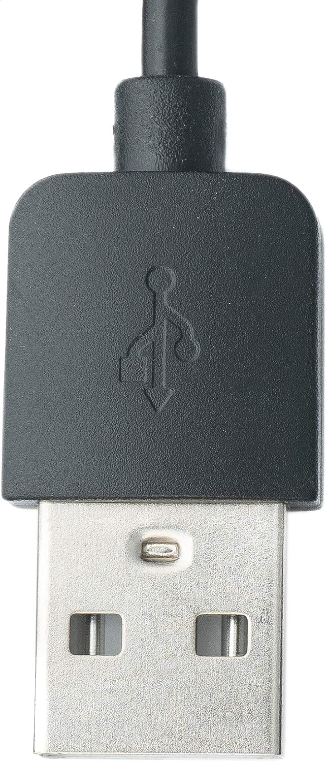 SYSTEM-S USB 2.0 cable in black charging cable for Xiaomi IMILAB KW66 Smartwatch