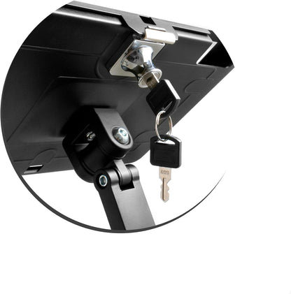 SYSTEM-S Anti-Diebstahl POS Schwenkarm Flexibel abschließbar Wand Halterung für iPad Pro 10.5" (2017) Air 3 (2019) A2152 A2123 A2153 A2154 A1701 A1709