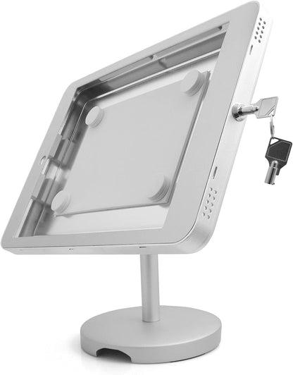 SYSTEM-S Desk Mount 360° Stand Lockable for Microsoft Surface Pro 8 13.0" Gray
