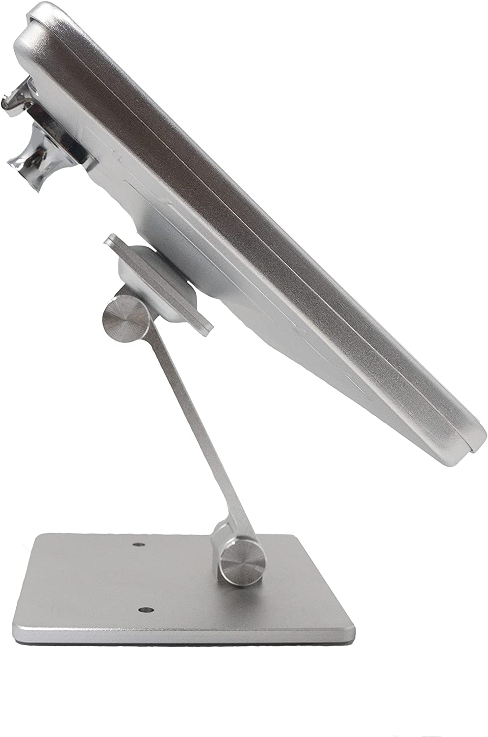 SYSTEM-S Tisch Halterung 360° Ständer abschließbar für Microsoft Surface Pro 8 13.0" Grau