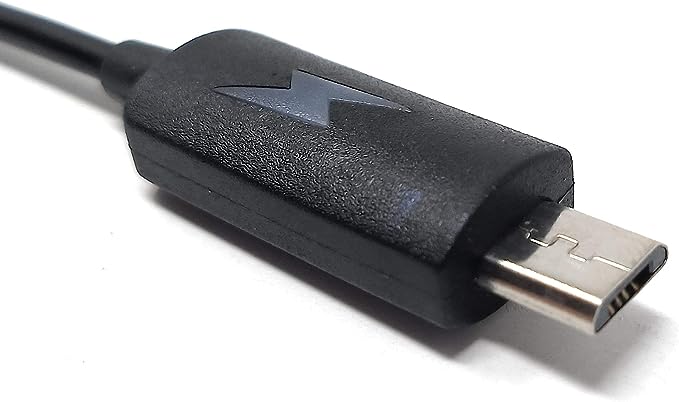 SYSTEM-S OTG Host und Ladeadapter Kabel Micro USB zu Micro USB für Smartphone, schwarz