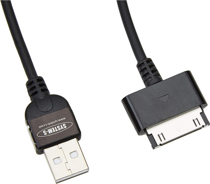 System-S USB data cable charging cable for Samsung Galaxy Tab