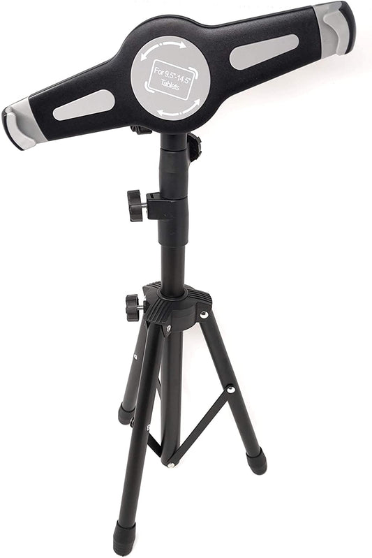 System-S Universaler Boden Ständer Stand Halter für iPad Air 10.5 Zoll und Tablet PC 7-10.5 Zoll