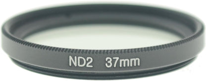 SYSTEM-S Vario Graufilter Neutraldichtefilter Graufilter ND-Filter ND2-400 37mm Linse Objektiv für iPhone X