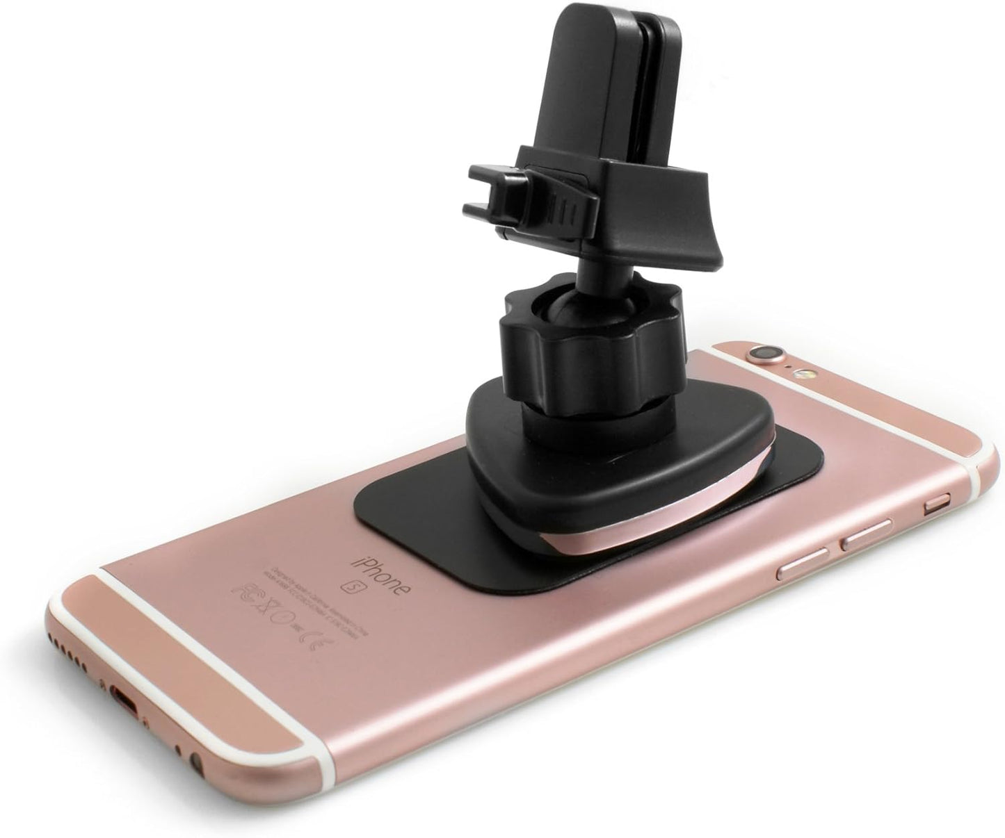 SYSTEM-S Universal Auto KFZ Halter Magnetischer Lüftungsgitter Halterung Luftgitterhalter für Smartphones und andere Geräte