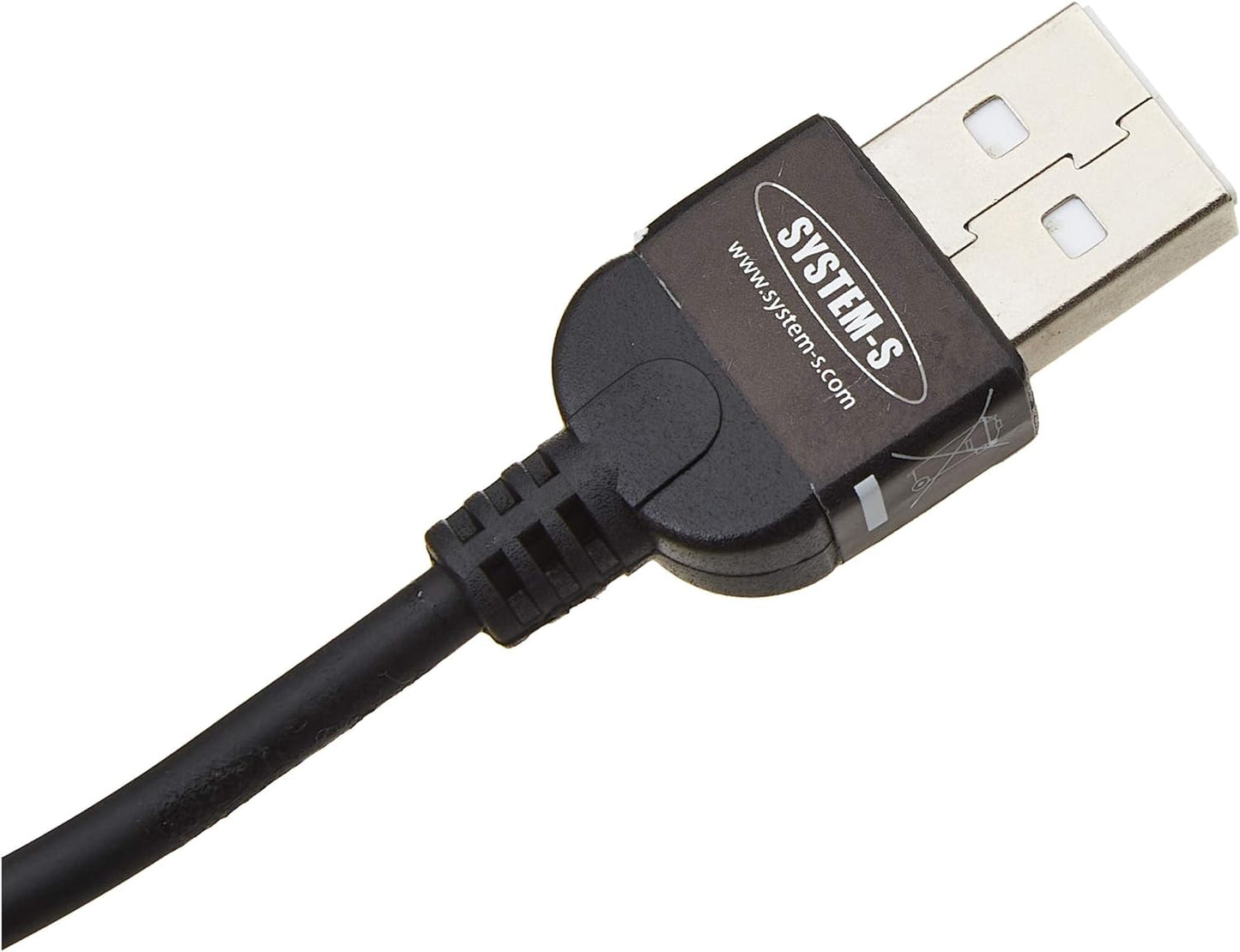 System-S USB data cable charging cable for Samsung Galaxy Tab