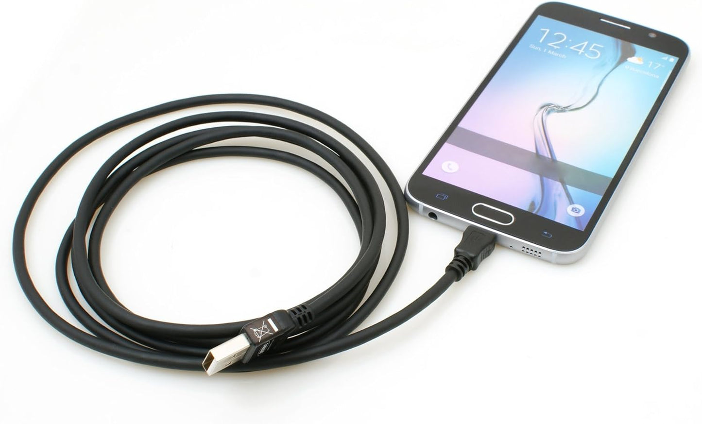System-S Micro USB 2.0 Kabel Datenkabel und Ladekabel 180 cm