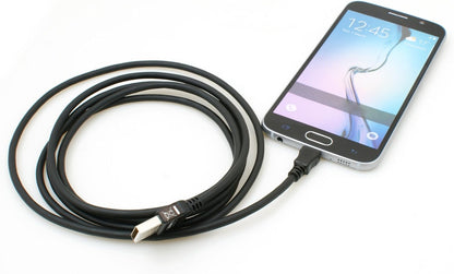 System-S Micro USB 2.0 Kabel Datenkabel und Ladekabel 180 cm