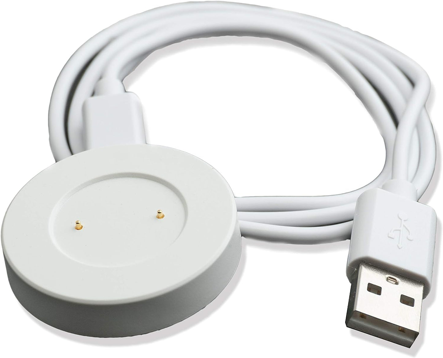 SYSTEM-S USB 2.0 Kabel 75 cm Weiß Ladestation für Huawei Honor Watch GS PRO Smartwatch